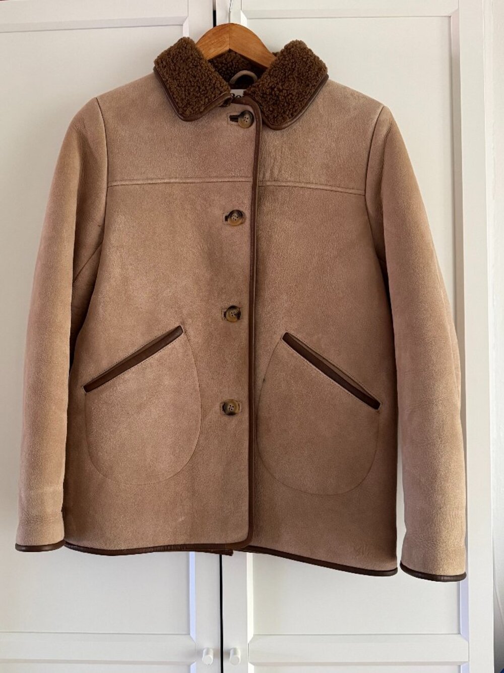 Rouje Lambskin Jacket - Size 36
